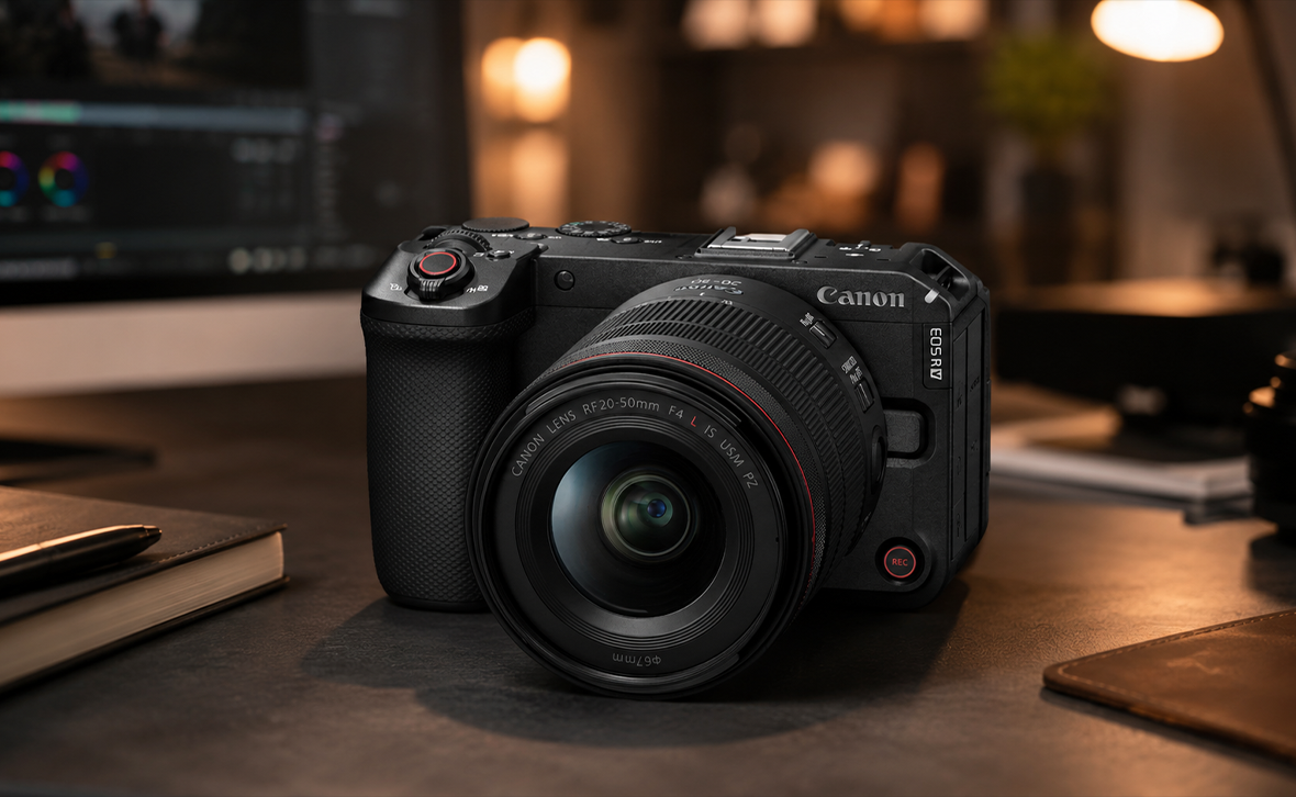 Canon EOS R6 V e RF 20-50mm F4 L IS USM PZ: nuovi strumenti per creator e videomaker